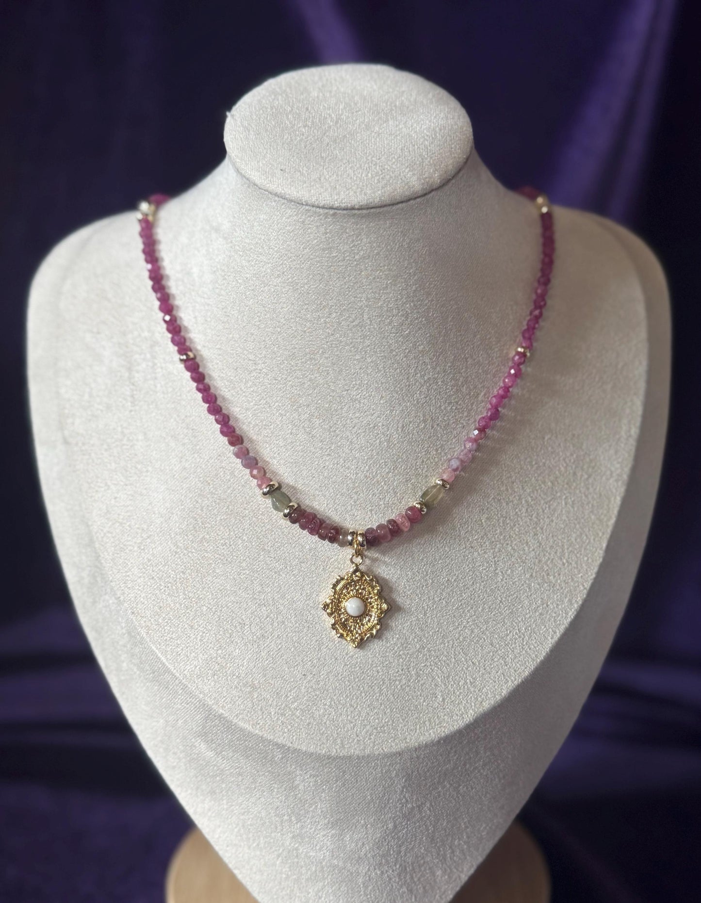 Rosette Necklace