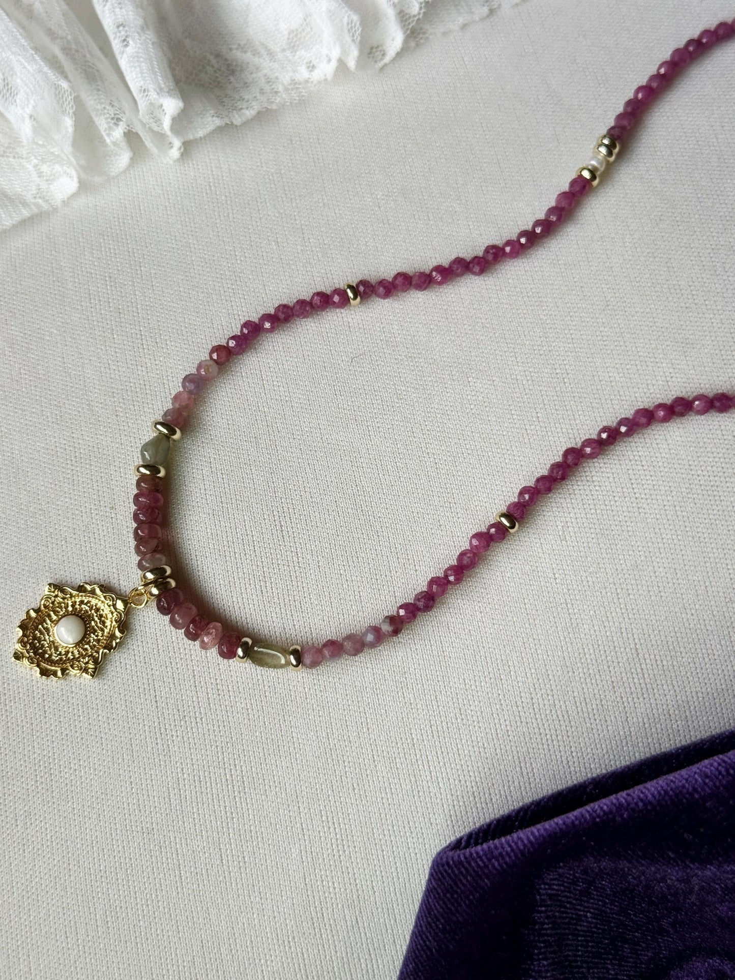 Rosette Necklace